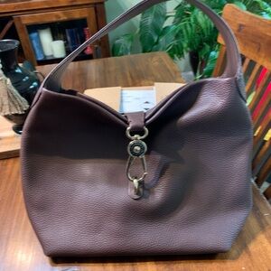 Dooney & Bourke Rich Brown Hobo Bag
